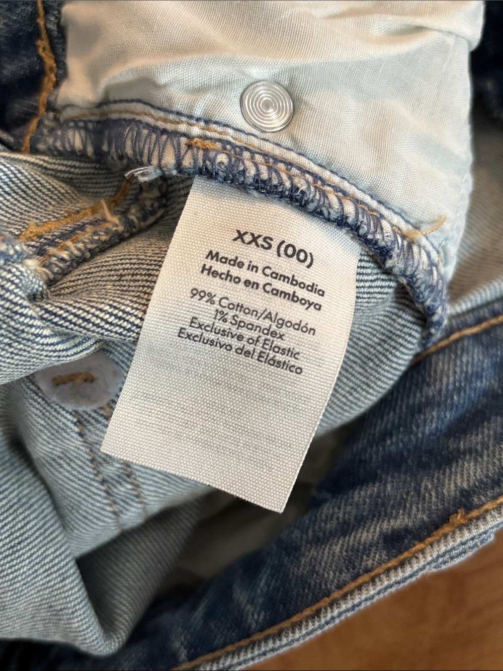 No Boundaries High Rise Baggy Wide Leg Jeans with elastic back - Picture 7 of 7